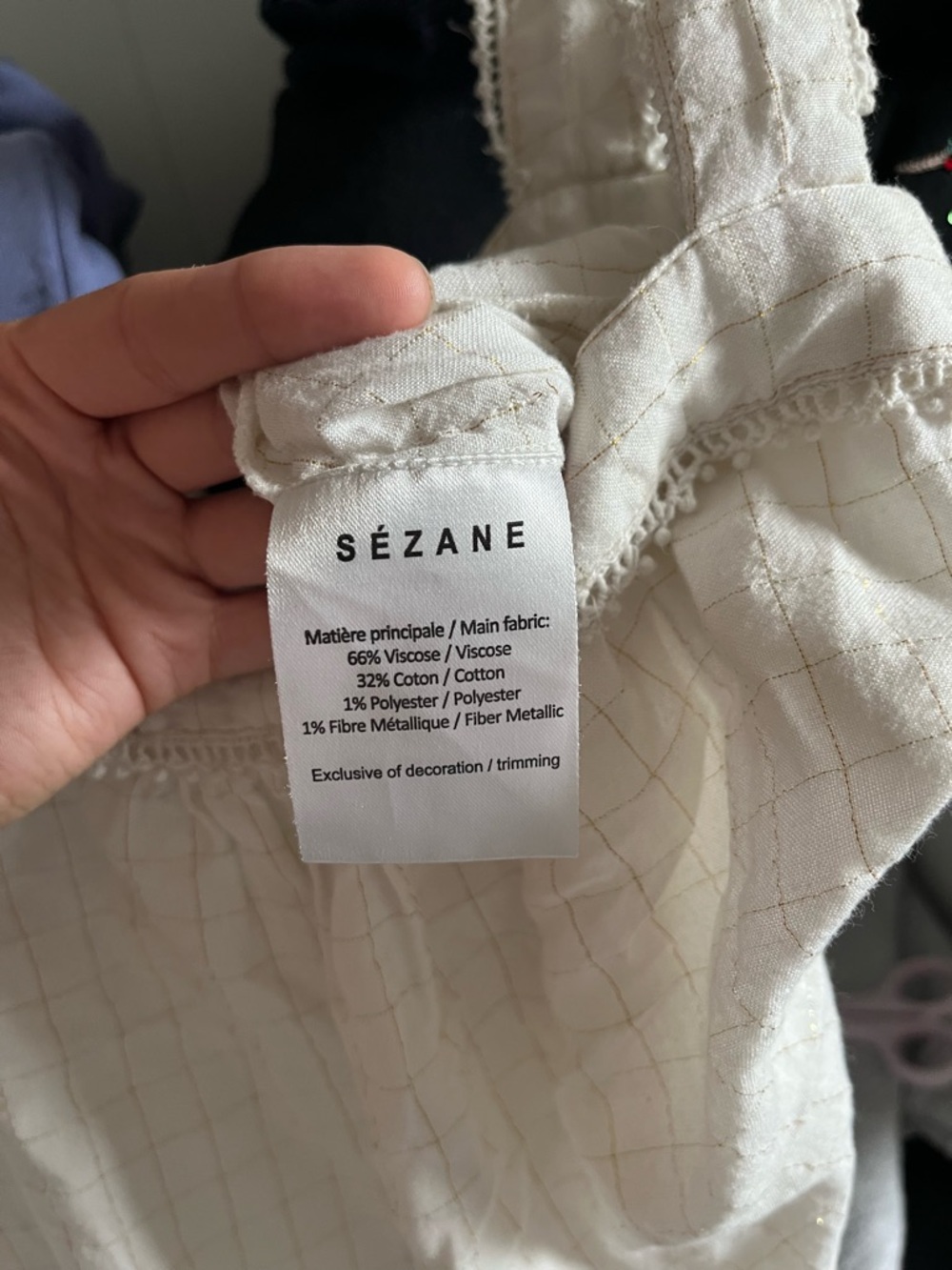 Sézane Cami Blouse (eu 42) - Picture 6 of 11